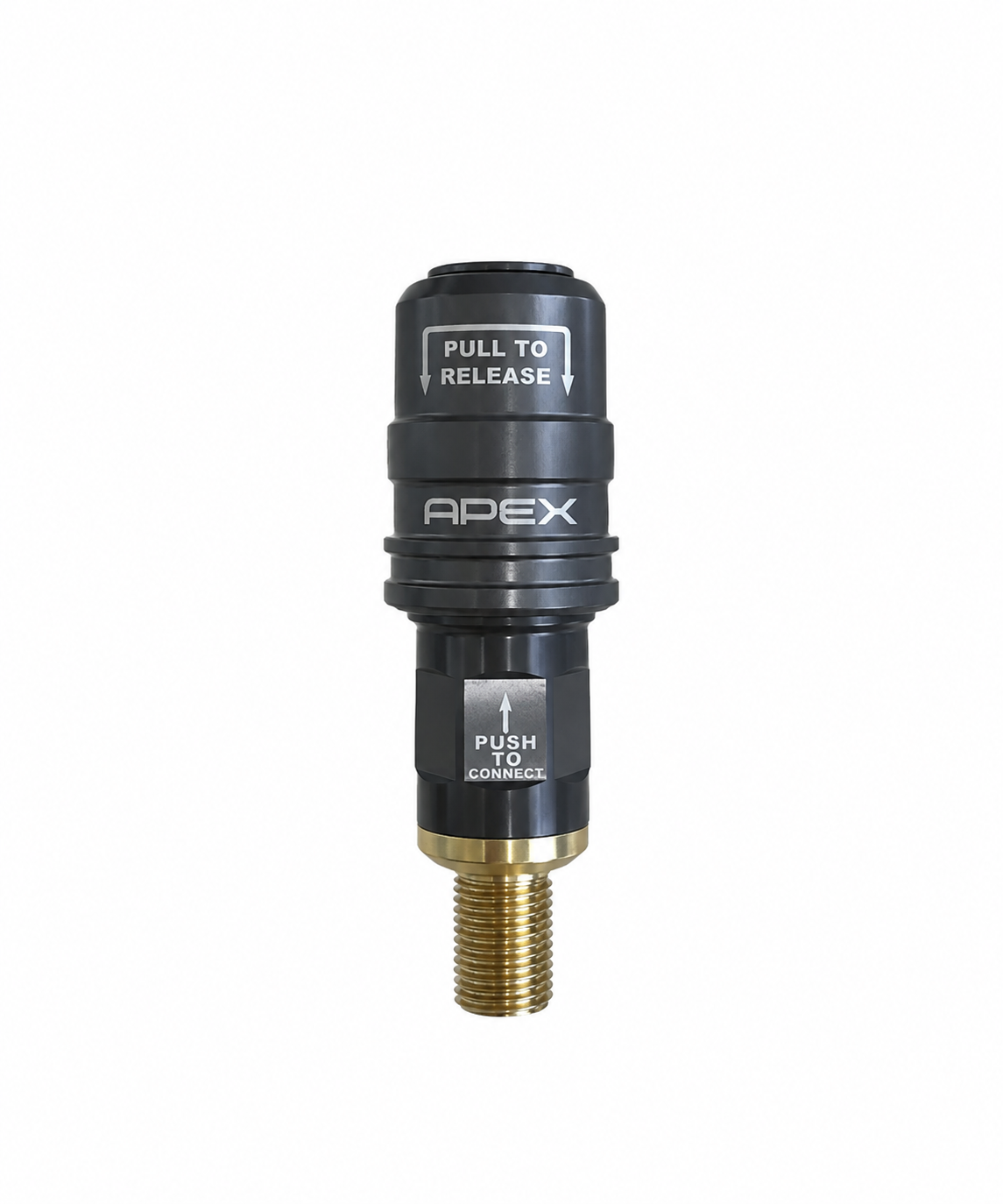 High Flow Push On Chuck - Direct Connect to Screw On Chuck (Fits Milwaukee and Others)